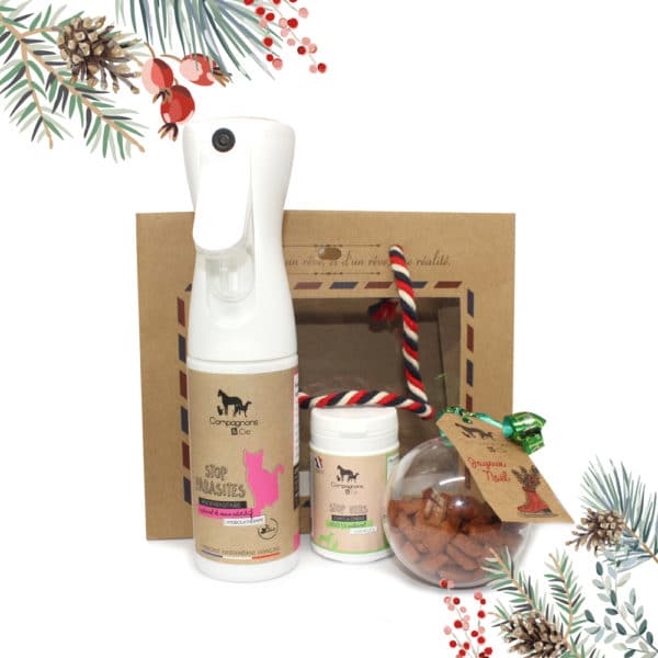 Coffret de noel pour chat_ idée cadeau chat_ produit naturel chat chaton made in france